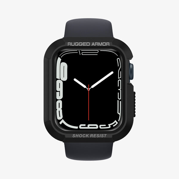 ACS05456 - Apple Watch Series (Apple Watch (49mm)) in matte black showing the front